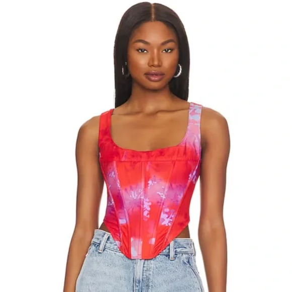 Miaou Campbell Corset Top - Picture 2 of 5